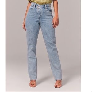 Abercrombie & Fitch Curve Love Ultra High Rise 90s